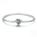 PULSEIRA HEART ETERNAL PRATAS 925