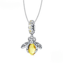 PINGENTE HONEYBEE PRATAS 925