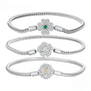 PULSEIRA DE CRISTAL PRATAS 925