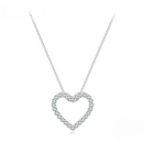 COLAR HEART PRATAS 925