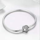 PULSEIRA HEART ETERNAL PRATAS 925