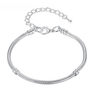 PULSEIRA SNAKE PRATAS 925