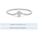 PULSEIRA DE CRISTAL PRATAS 925