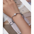 PULSEIRA DE CRISTAL PRATAS 925