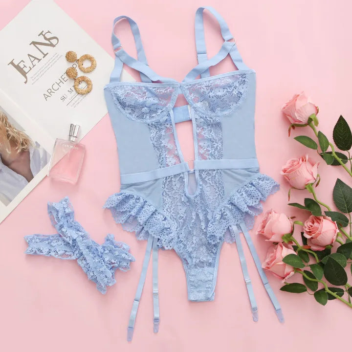 BODY BRUNA RENDA COM LIGA