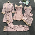 CONJUNTO ELISA 5 PEÇAS EM CETIM
