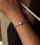 PULSEIRA CORAZÓN PRATAS 925