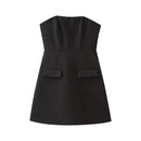 VESTIDO SEM ALÇAS LAVÍNIA