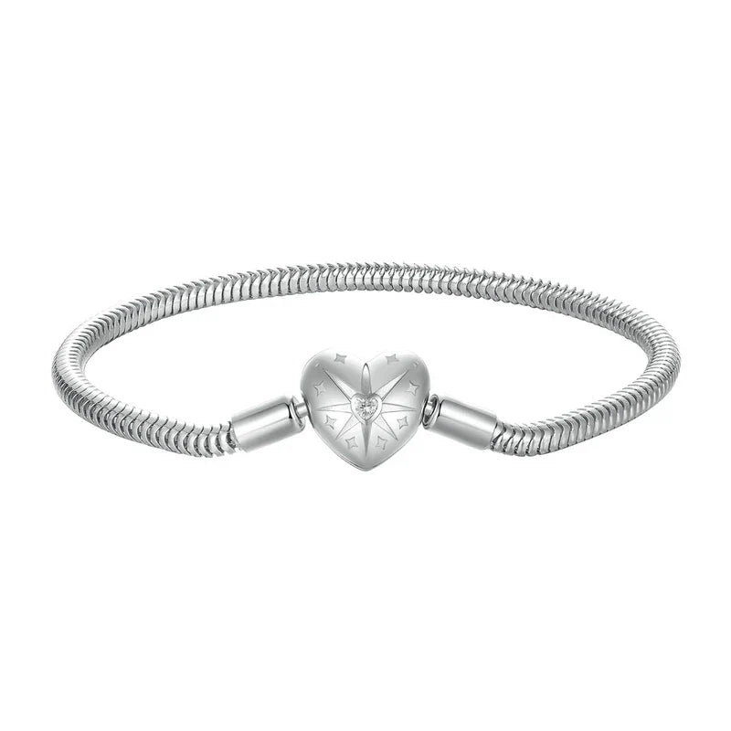 PULSEIRA CORAZÓN PRATAS 925